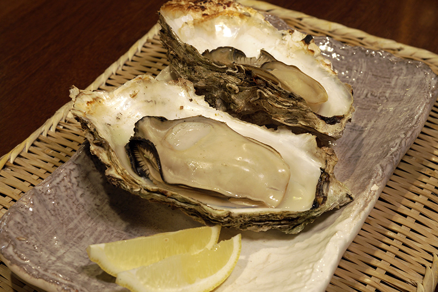 牡蠣焼き
